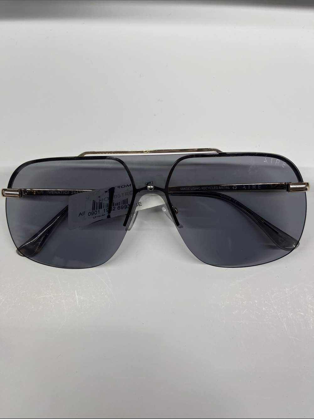 Aire Women’s Venatici Rimless Aviator Sunglasses